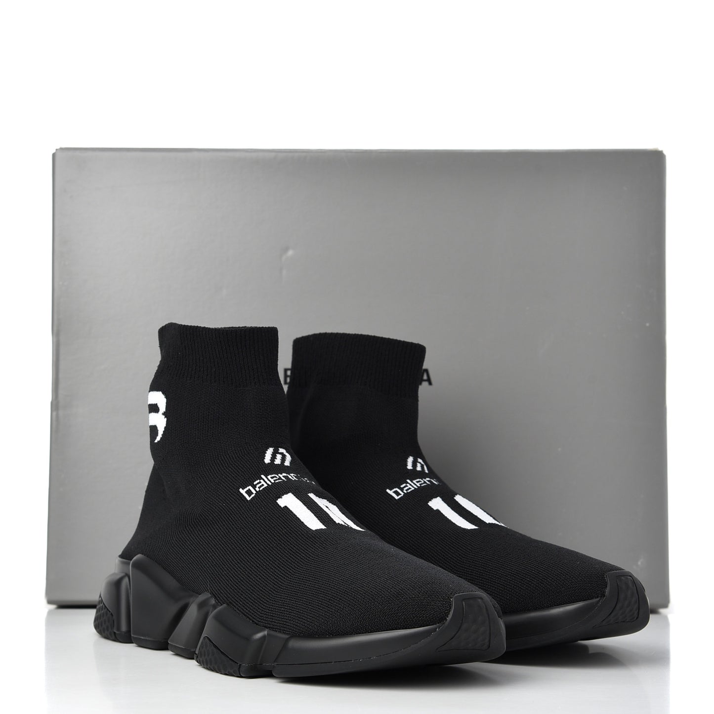 Neoprene Knit Soccer Mens Speed Sneakers 41 Black