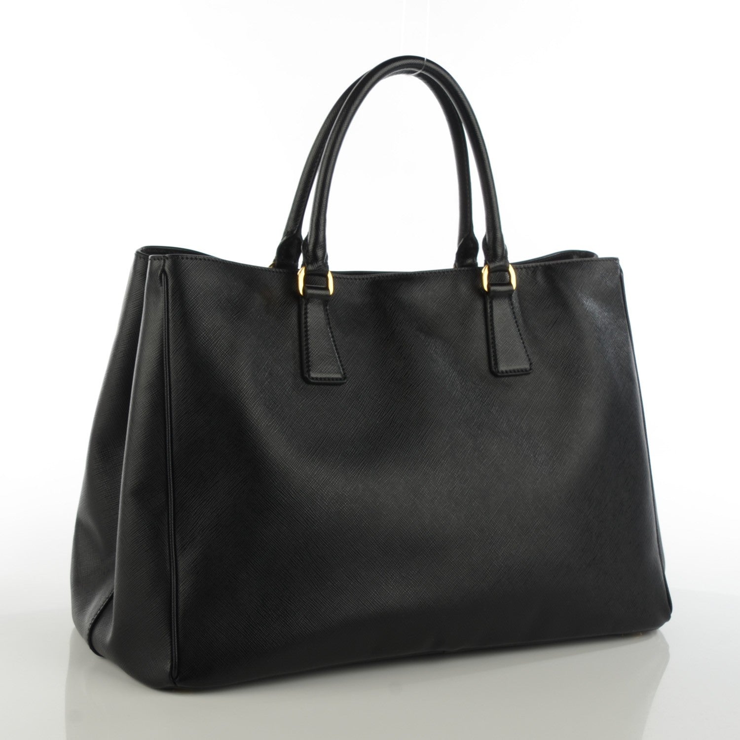 Prada Saffiano Lux Large Tote Nero Black 3 of 8