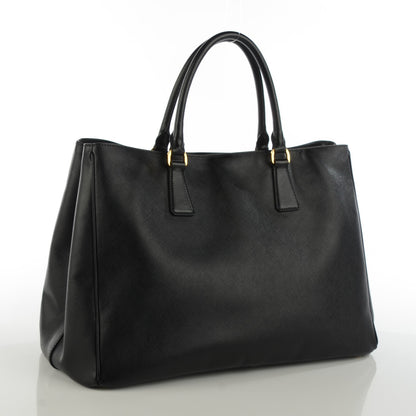 Prada Saffiano Lux Large Tote Nero Black 3 of 8