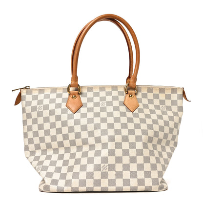 Louis Vuitton Damier Azur Saleya MM 1 of 9