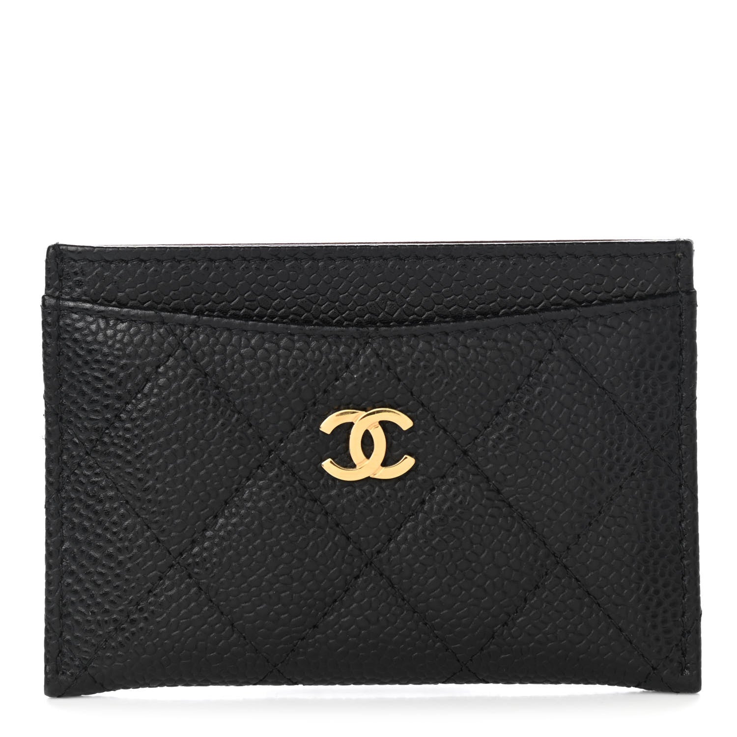 Chanel Caviar Quilted Card Holder Black 1 of 8