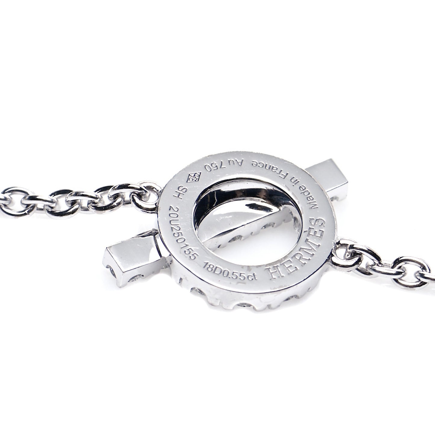 18K White Gold Diamond Finesse Bracelet SH