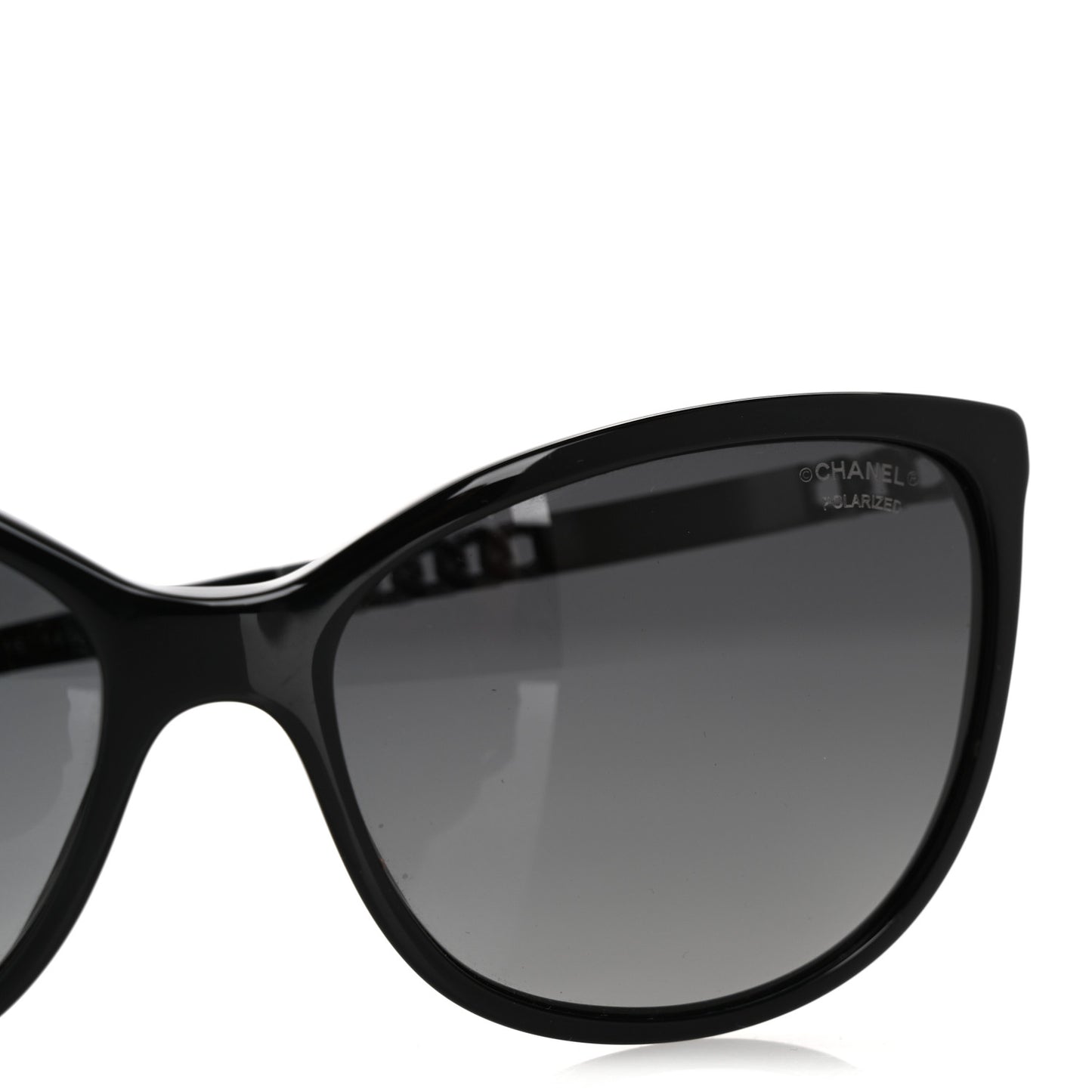 Chain Polarized Sunglasses 5352 Black