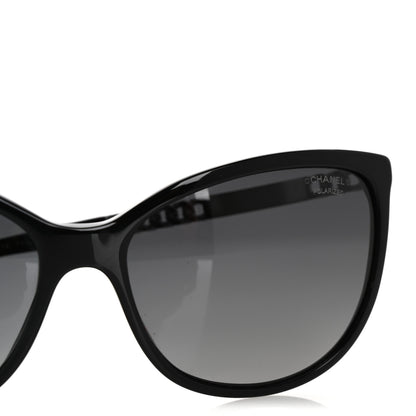 Chanel Chain Polarized Sunglasses 5352 Black 7 of 9