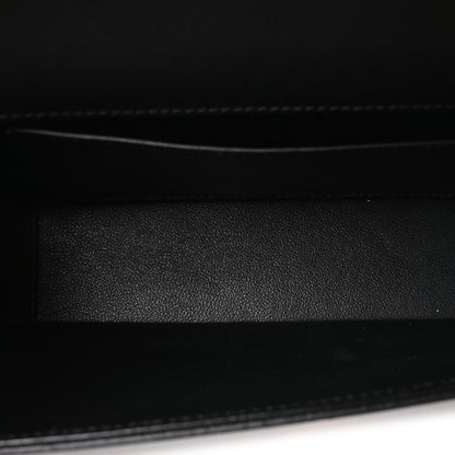 Valentino Garavani Calfskin Vlogo Loco Shoulder Bag Black 4 of 9