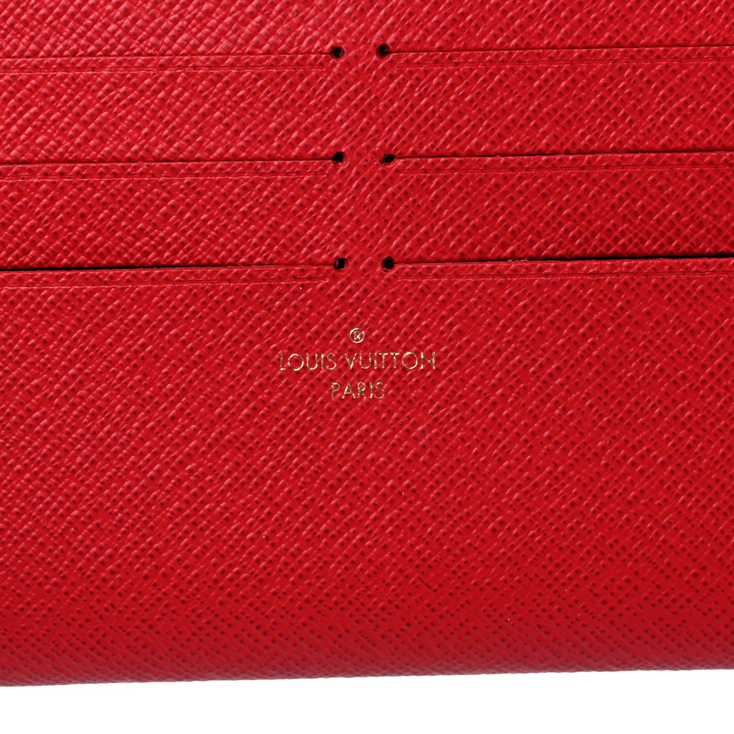 Calfskin Felicie Card Holder Insert Cherry