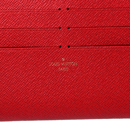 Louis Vuitton Calfskin Felicie Card Holder Insert Cherry 6 of 6