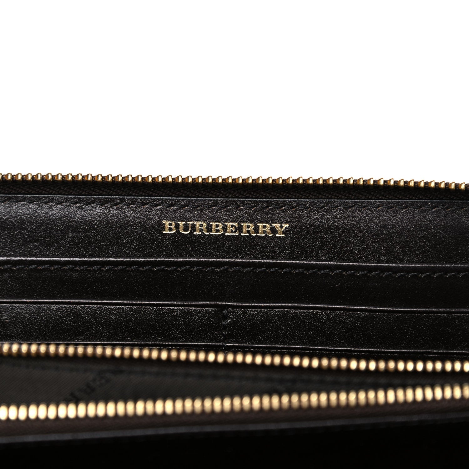 Burberry Haymarket Check Large Ziggy Zip Around Wallet Chocolate 6 of 18
