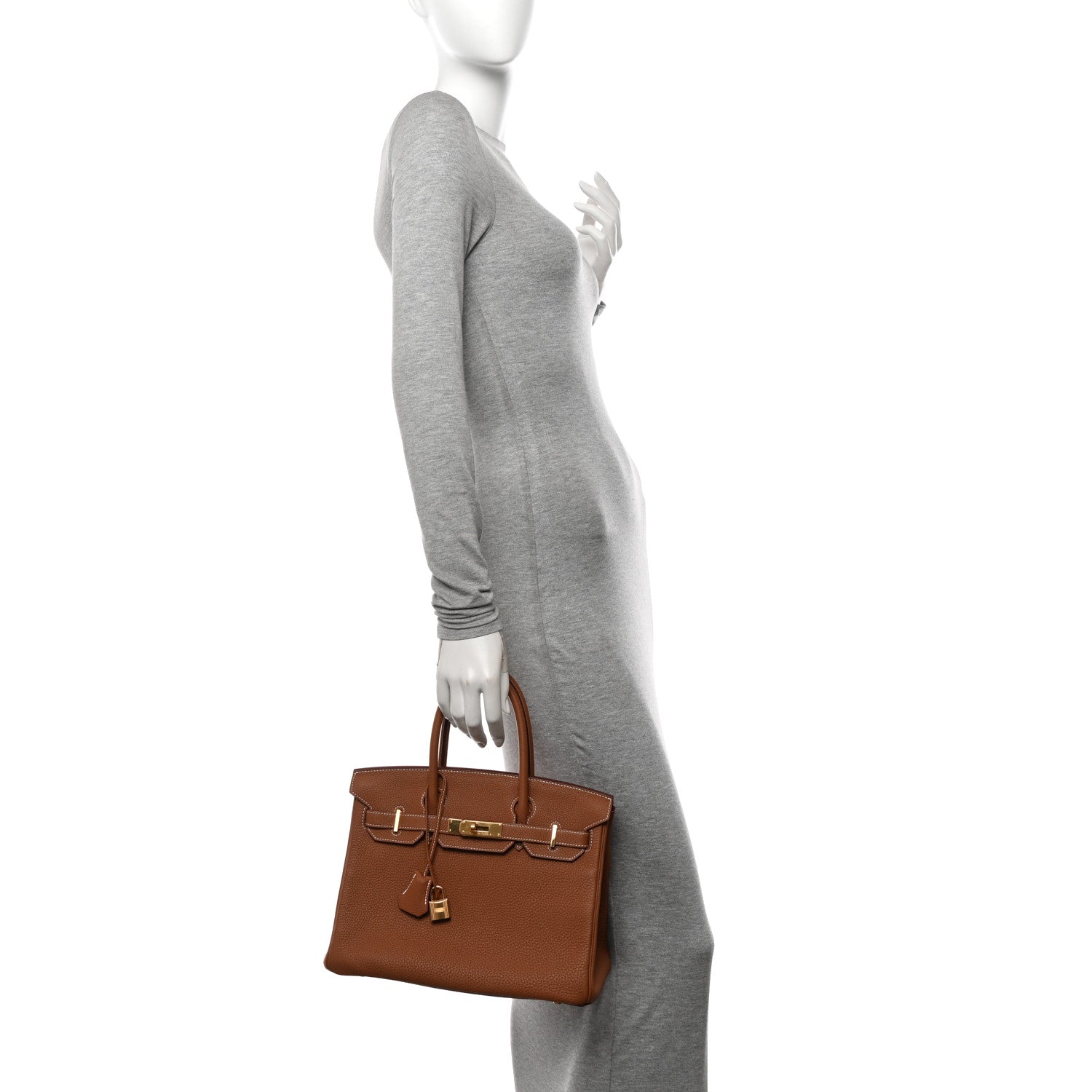 Hermes Togo Birkin 30 Gold 2 of 10