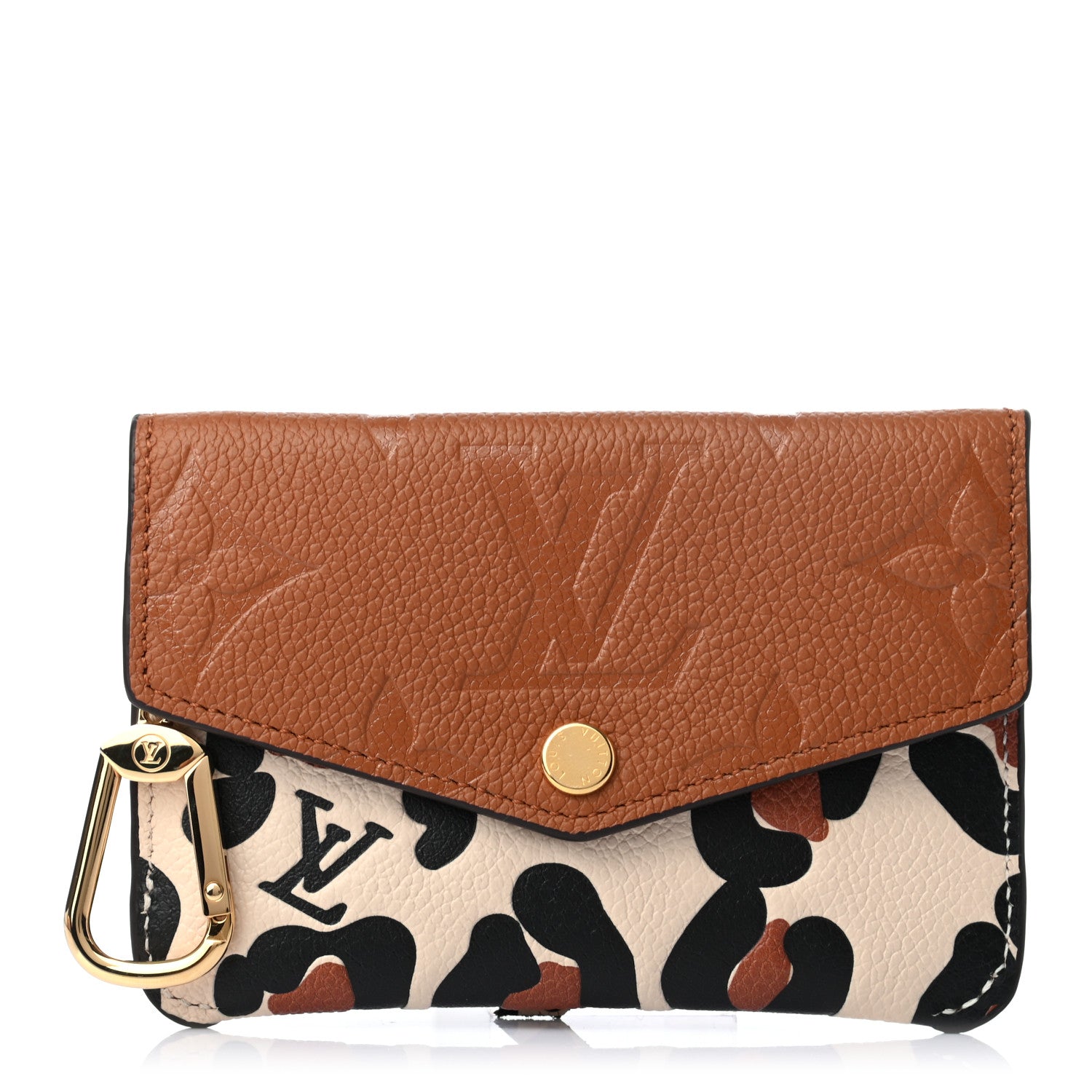 Louis Vuitton Empreinte Monogram Giant Wild At Heart Key Pouch Caramel 1 of 6