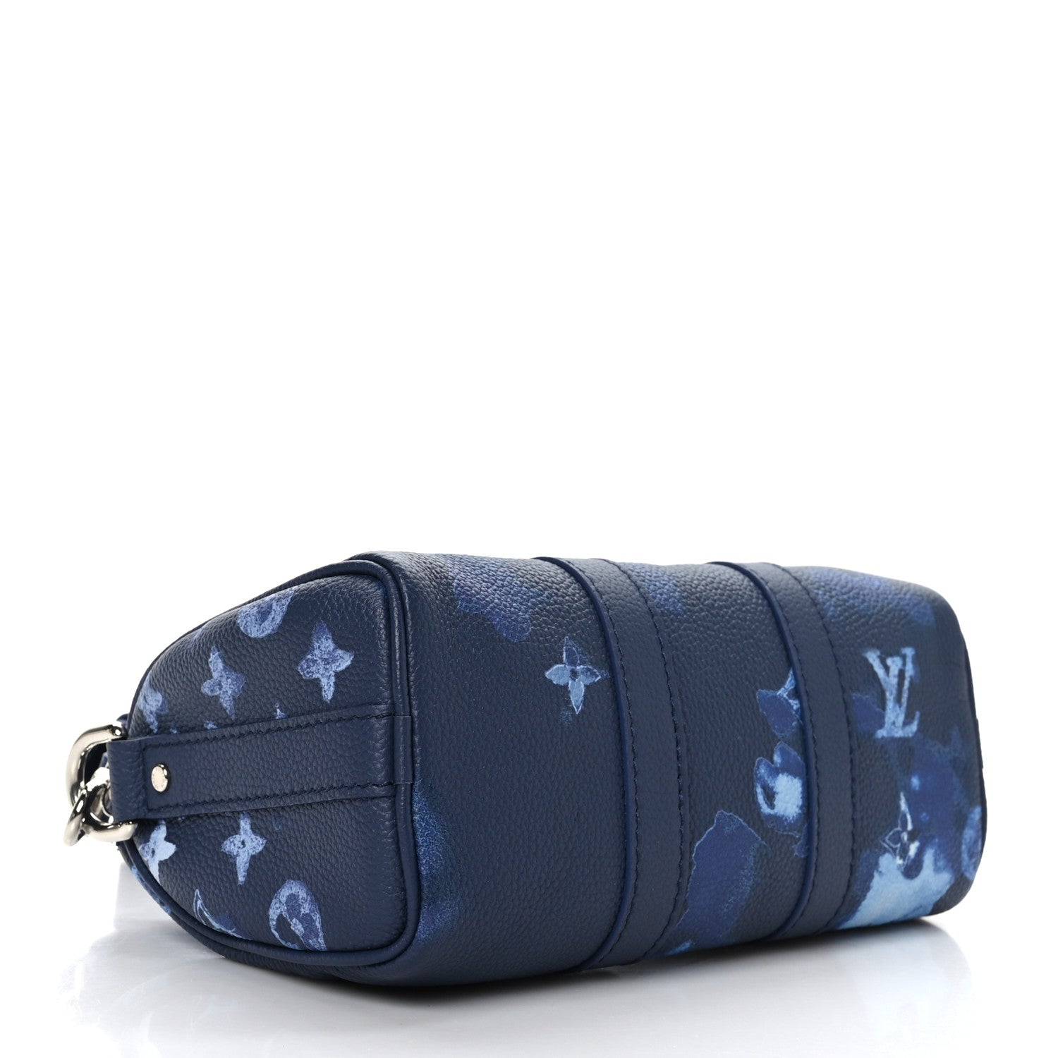 Louis Vuitton Monogram Ink Watercolor Keepall XS Blue 4 of 8