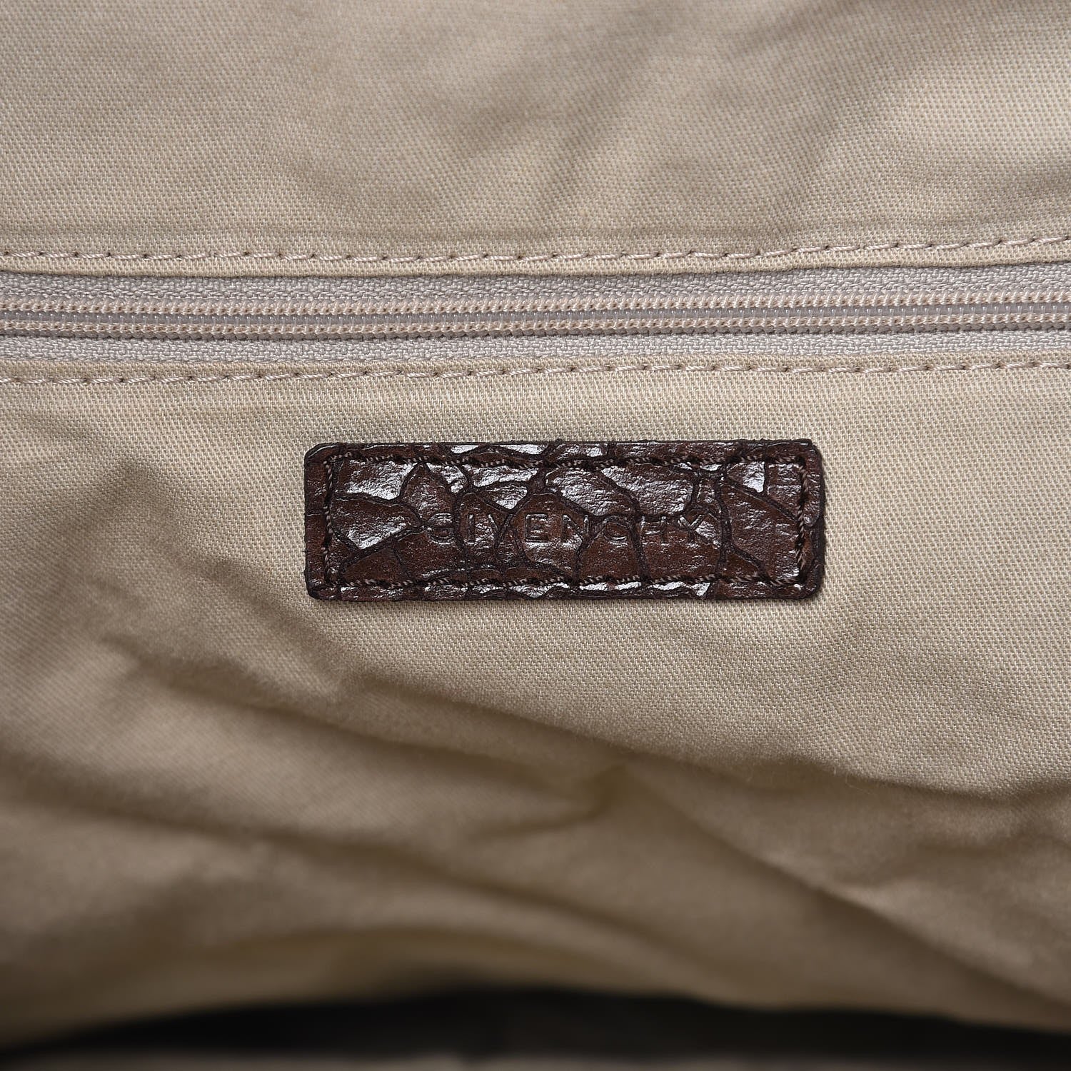 Givenchy Crackled Calfskin Medium Nightingale Brown 7 of 17