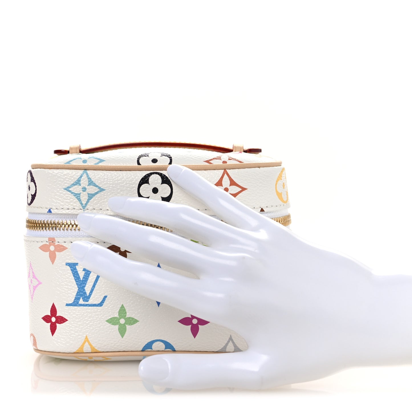 LV X TM Monogram Multicolor Nice Mini White