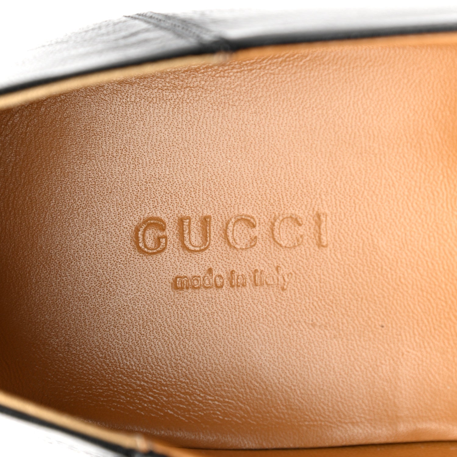 Gucci Goatskin Womens Horsebit Mid-Heel Loafers 40 Black 7 of 11