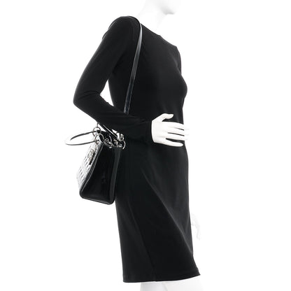 Christian Dior Patent Cannage Medium Lady Dior Black 2 of 8