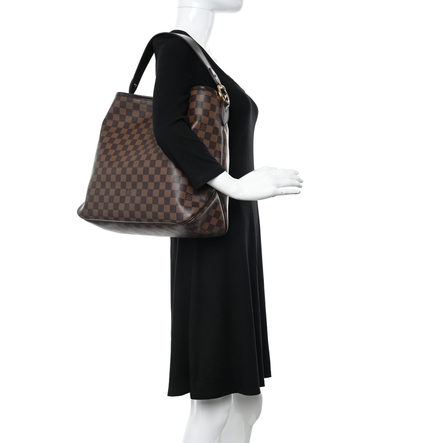 Louis Vuitton Damier Ebene Delightful MM 2 of 14