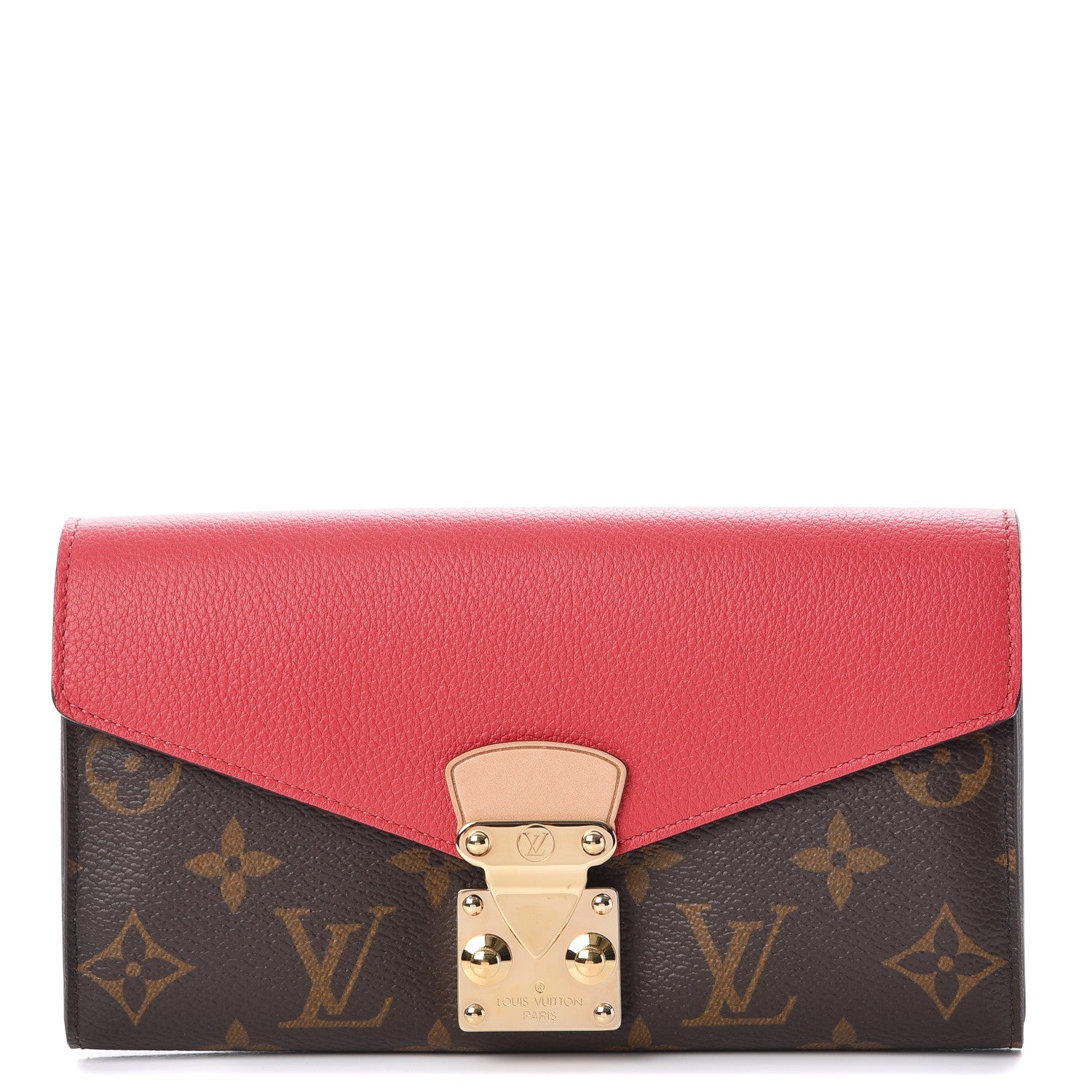 Louis Vuitton Monogram Pallas Wallet Litchi 1 of 12