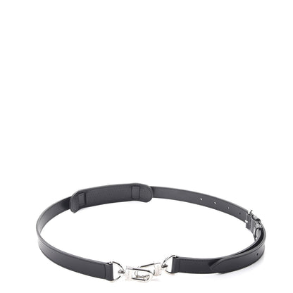 Louis Vuitton Calfskin Adjustable Keepall Bandouliere Shoulder Strap Black 3 of 4