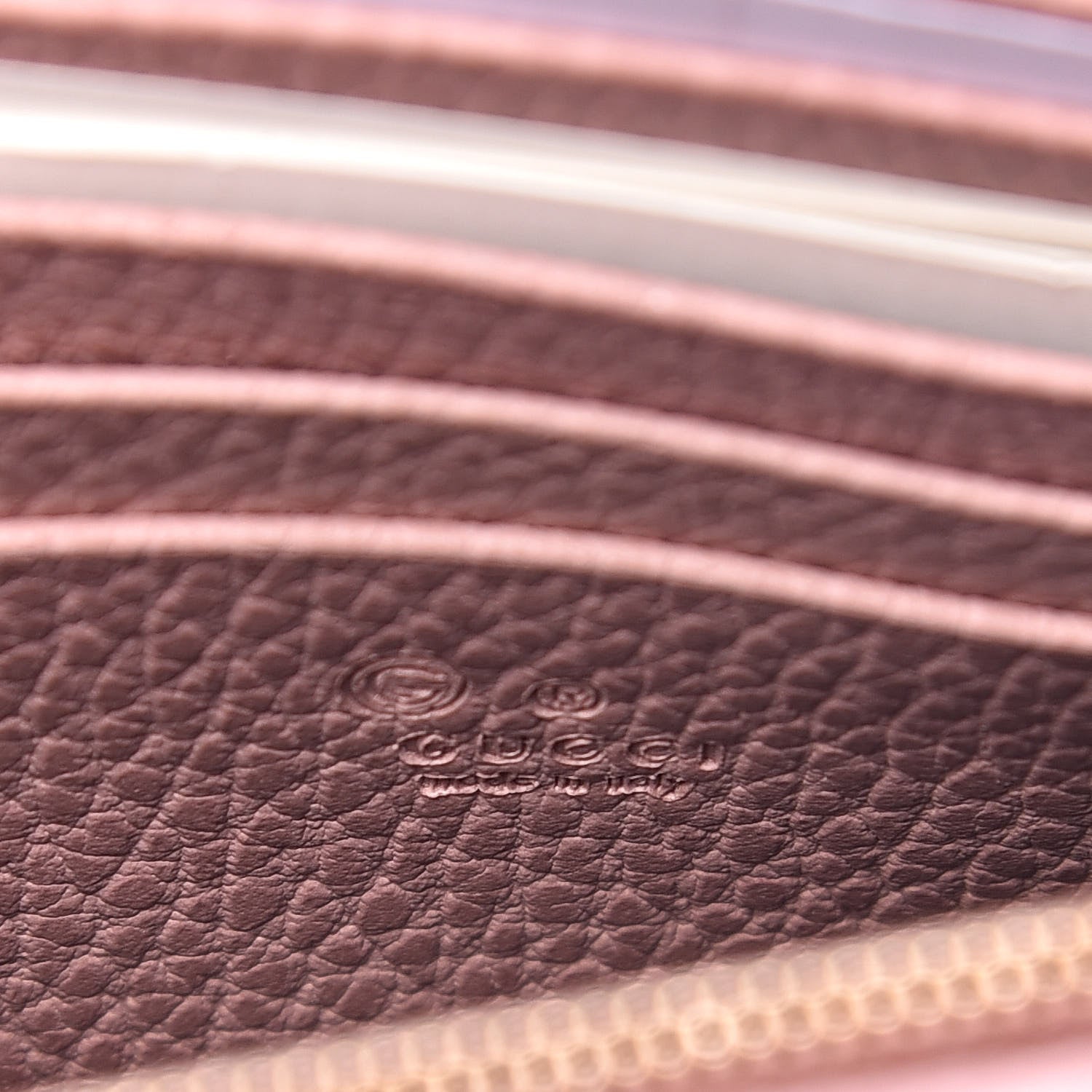 Gucci Dollar Calfskin Medium Betty Chain Wallet Soft Pink 6 of 9