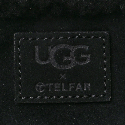 Telfar X UGG Suede shearling Small Shopping Bag Black 9 of 12