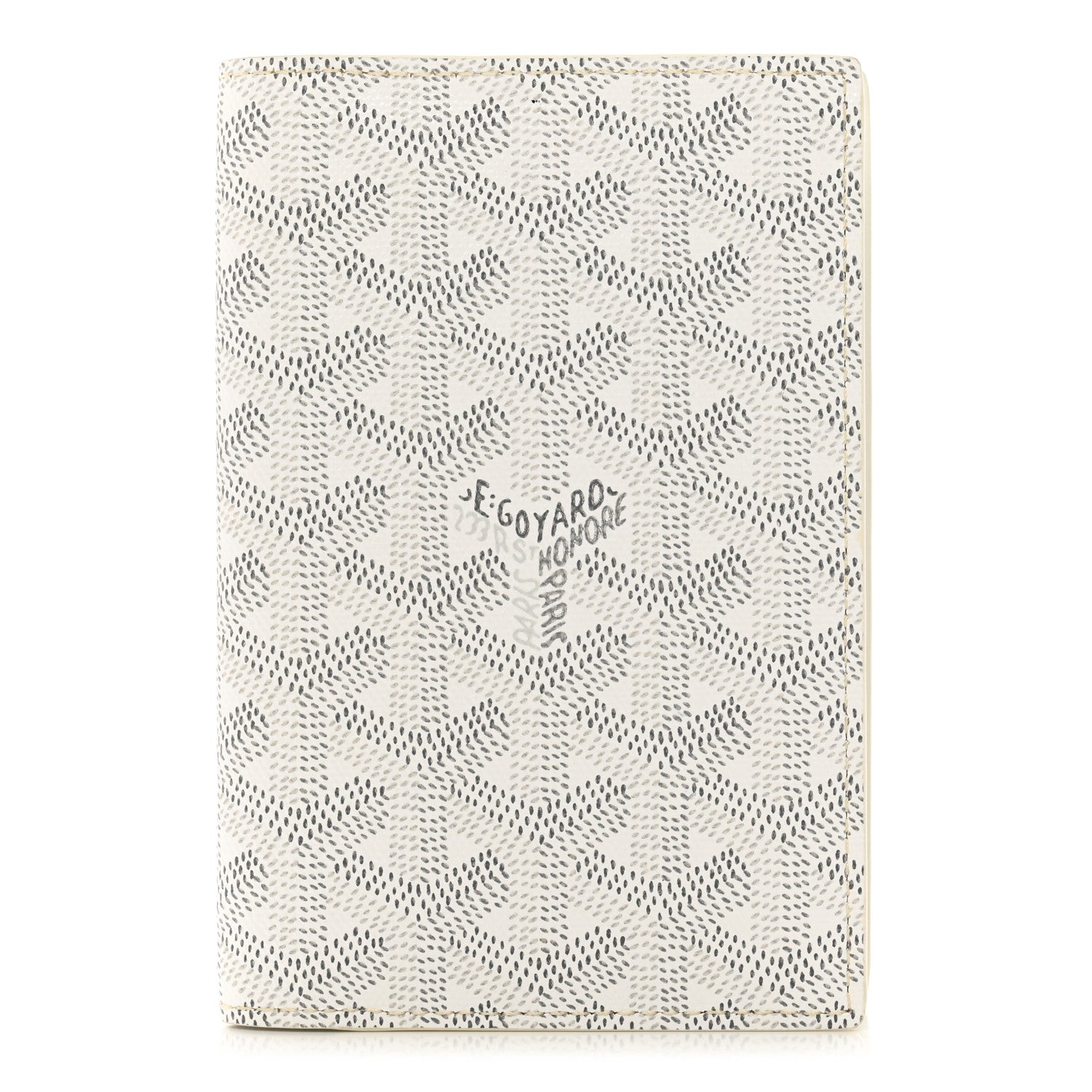 Goyard Goyardine Passport Wallet White 1 of 7