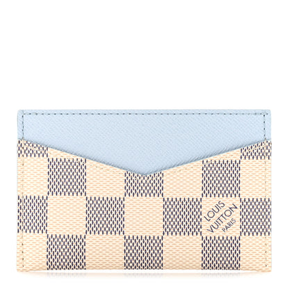 Louis Vuitton Damier Azur Daily Card Holder Olympe Blue 1 of 6