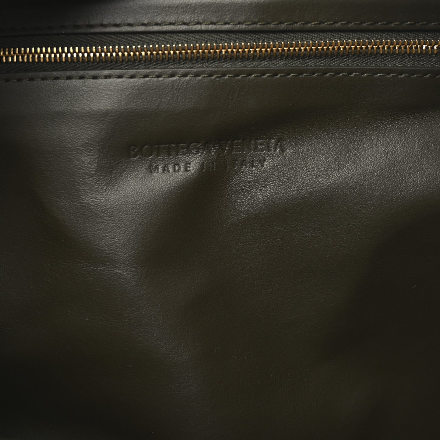 Nappa Intrecciato Small Jodie Kaki