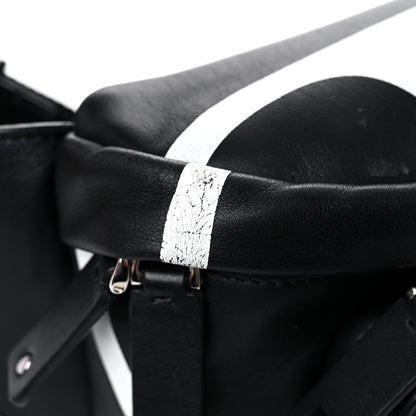 Valentino Garavani Calfskin Go Logo Belt Bag Black White 14 of 18