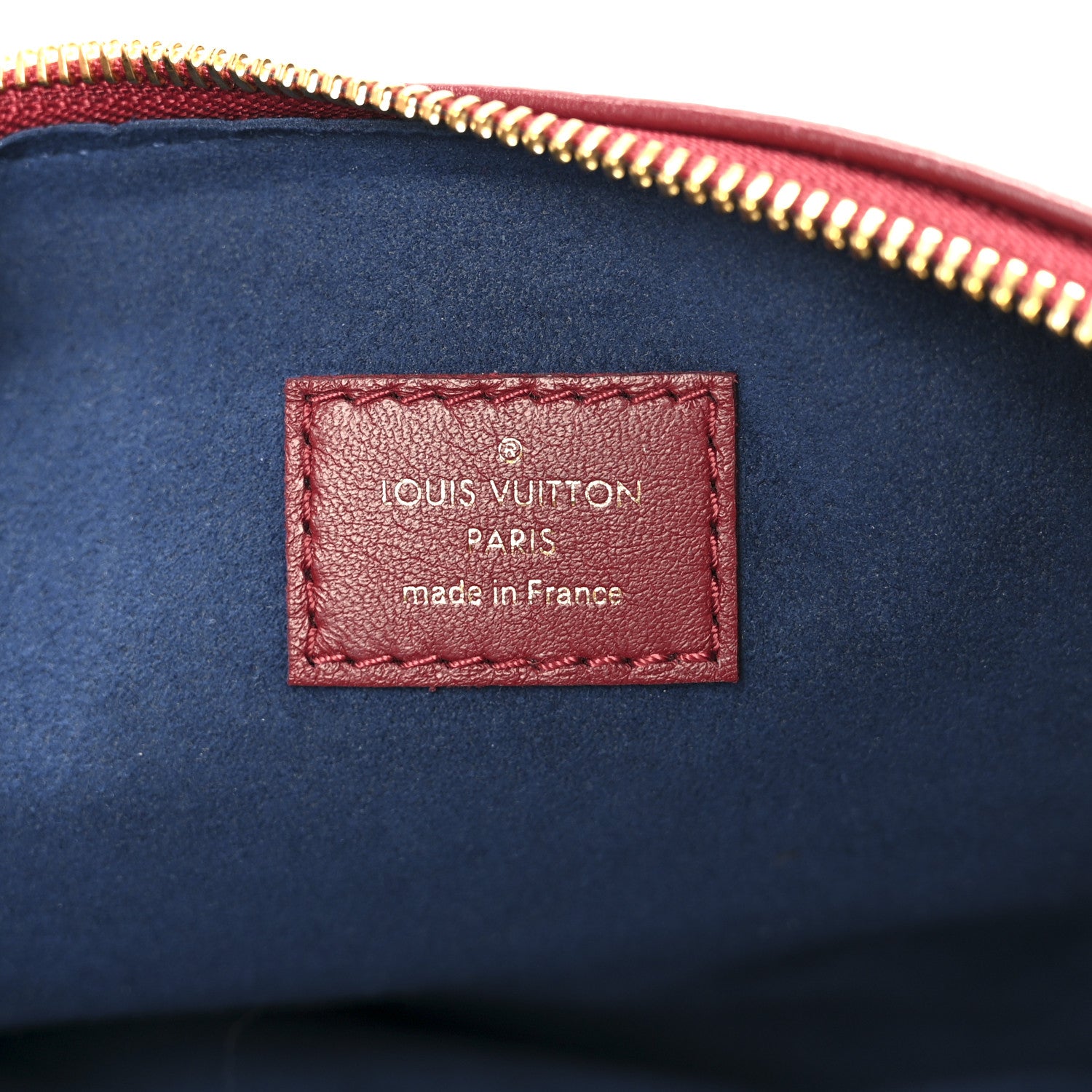 Louis Vuitton Lambskin Embossed Monogram Coussin PM Wine 8 of 11