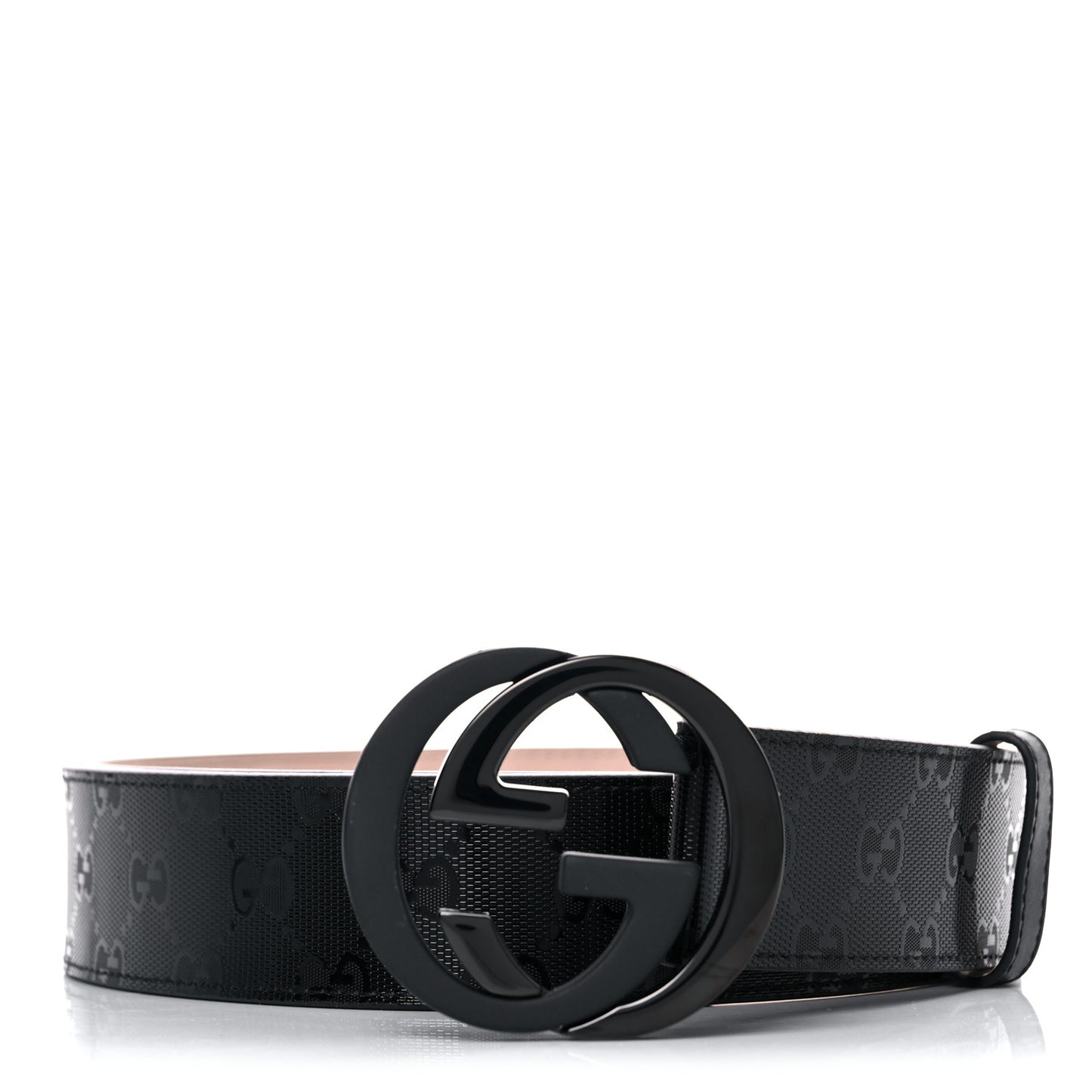Imprime Monogram Interlocking G Belt 105 42 Black