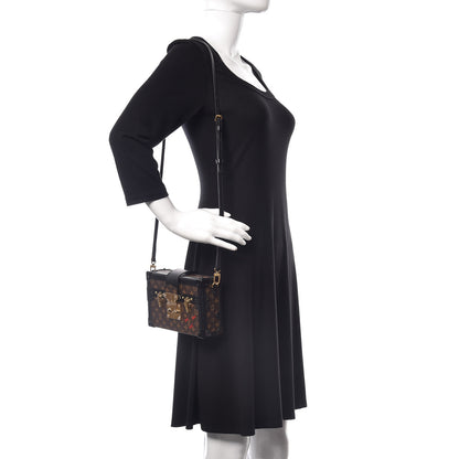 Louis Vuitton Monogram Petite Malle Black 2 of 10