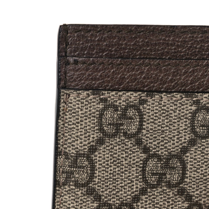 Gucci GG Supreme Monogram Ophidia Card Holder Brown 7 of 11