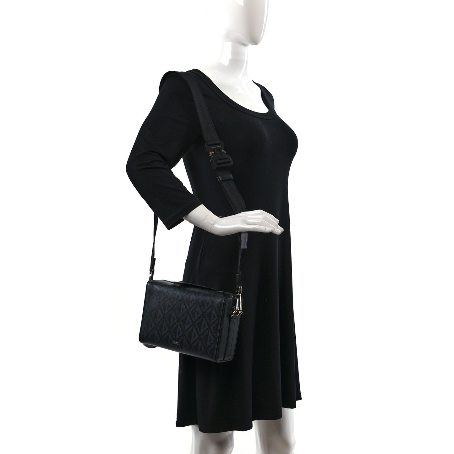 Canvas CD Diamond Lingot 22 Bag Black