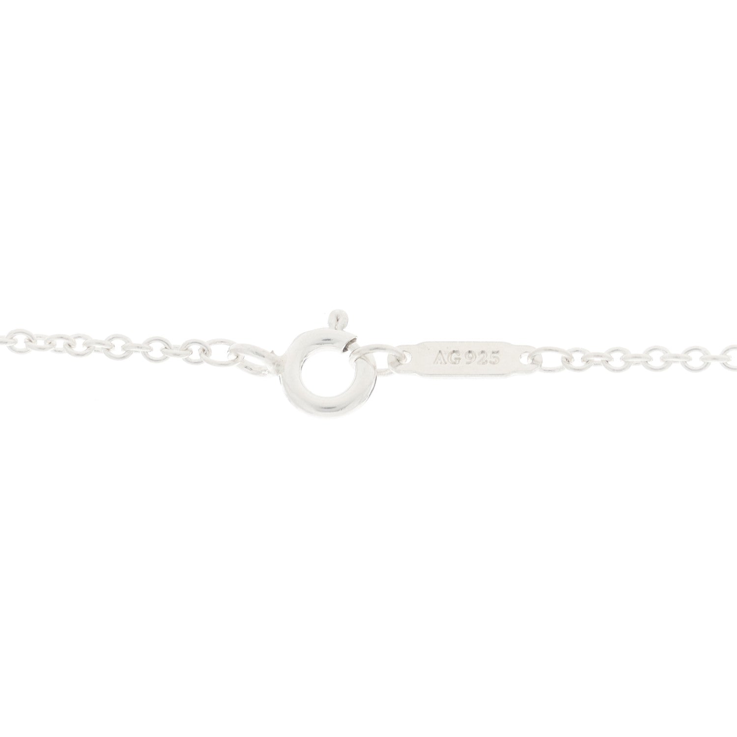 Tiffany Sterling Silver Return To Tiffany Heart Pendant Necklace 4 of 7
