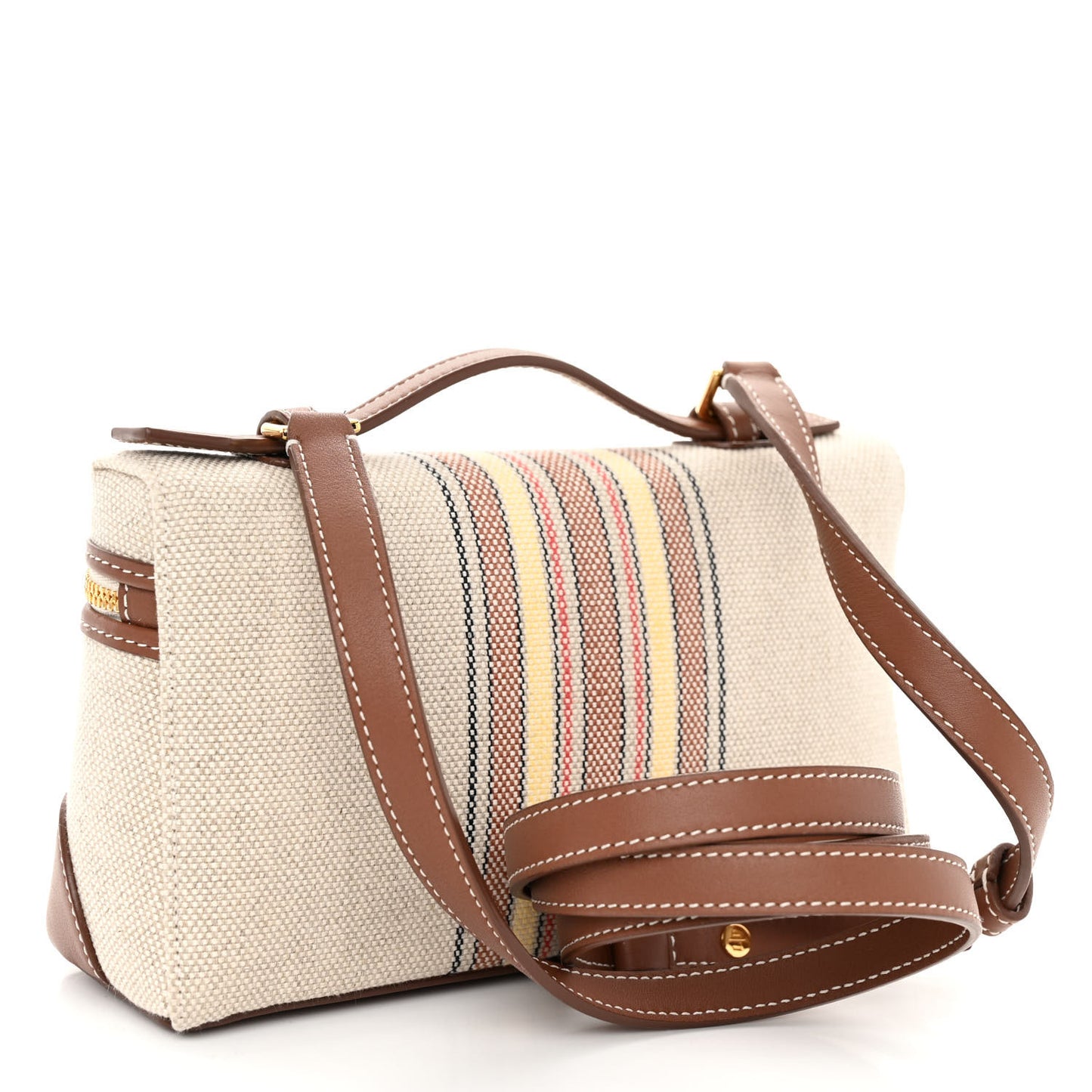 Cotton Canvas L19 Extra Pocket Pouch LP Record Caramel Sugar