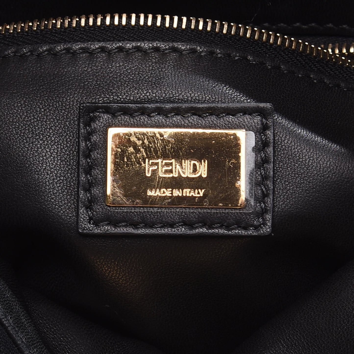 Nappa Mini Peekaboo Iconic Satchel Black