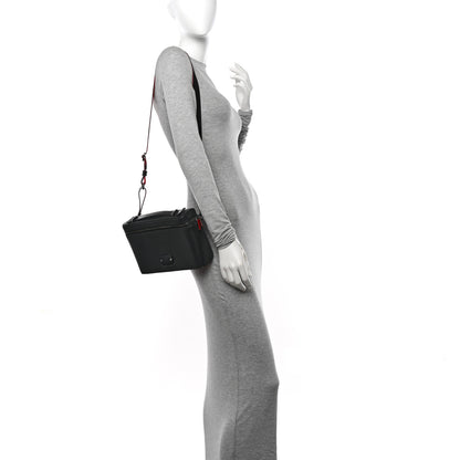 Christian Louboutin Calfskin Kypipouch Small Top Handle Messenger Bag Black 2 of 12