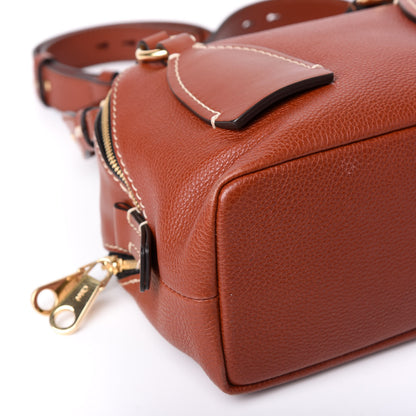 Chloe Calfskin Small Daria Sepia Brown 7 of 9