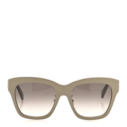 Celine Acetate Triomphe Sunglasses CL 40253F Green 2 of 8