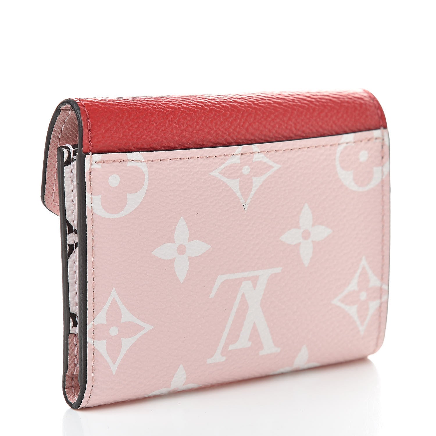 Louis Vuitton Monogram Giant Zoe Wallet Rouge Rose 3 of 8