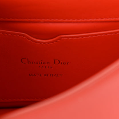 Christian Dior Smooth Calfskin Micro 30 Montaigne Flap Bag Orange 6 of 8