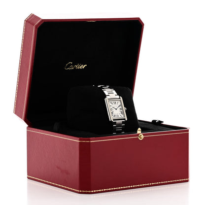 Cartier Stainless Steel 24mm Tank Solo Quartz Watch 6 of 6