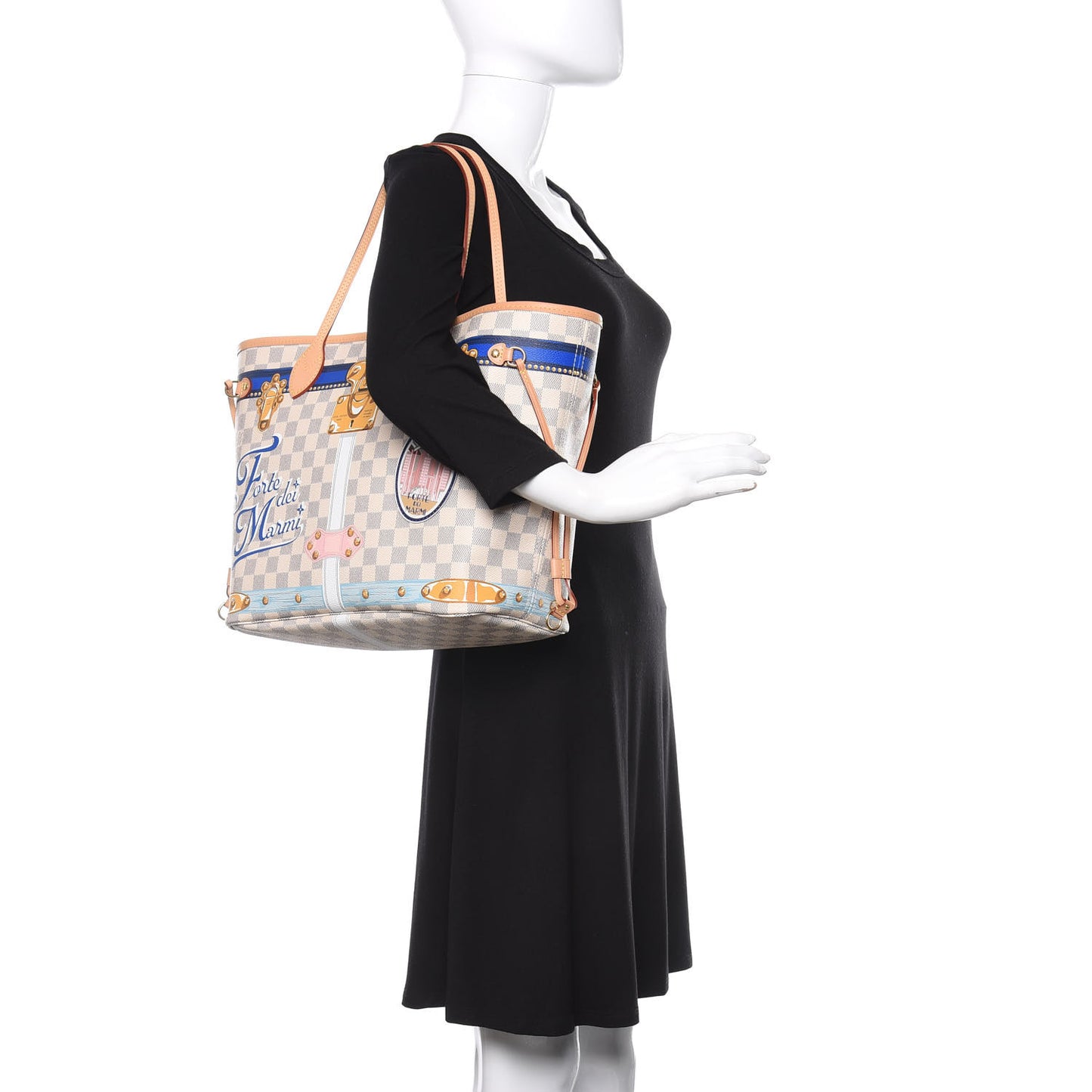 Damier Azur Summer Trunks Forte Dei Marmi Neo Neverfull MM