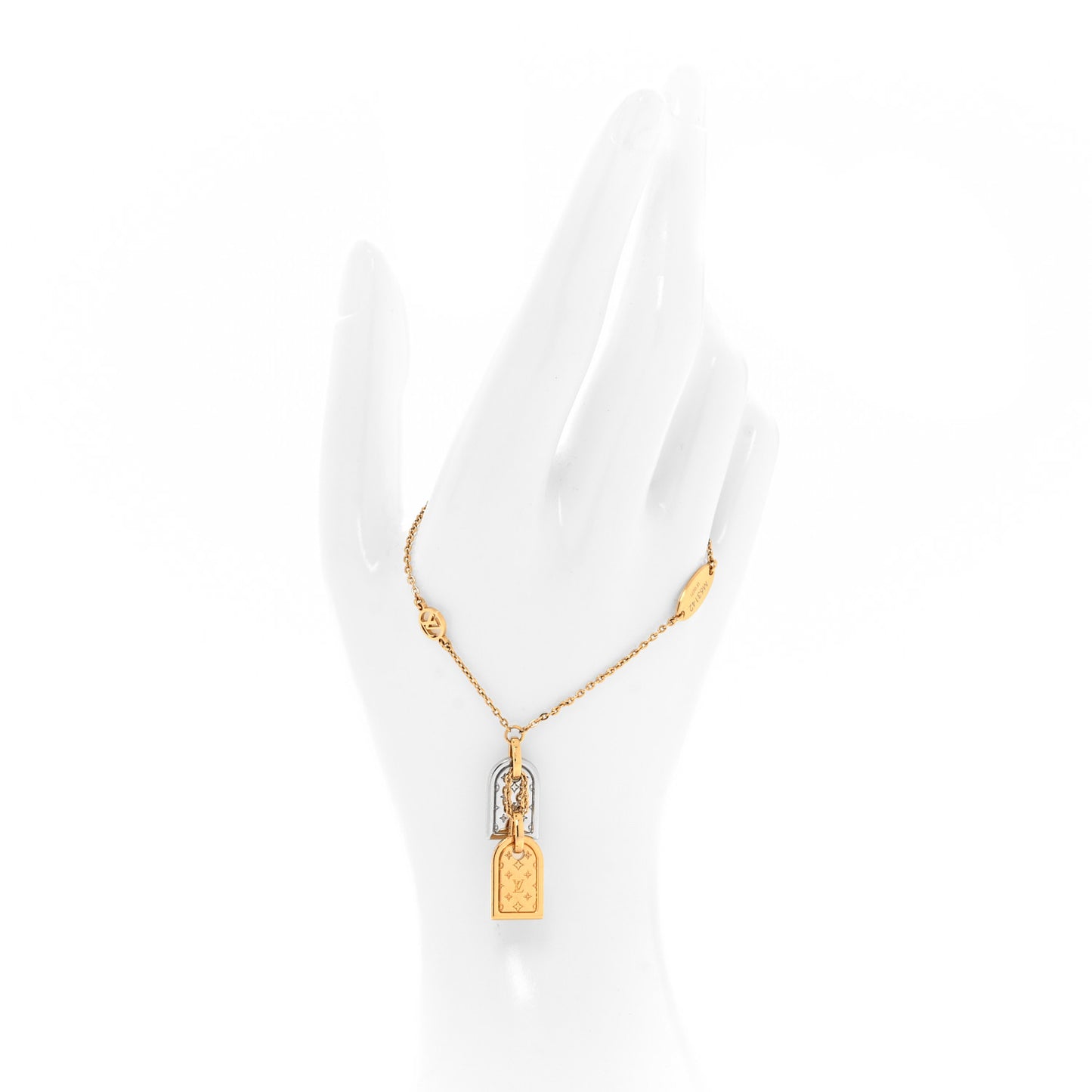 Brass Nanogram Bracelet Silver Gold
