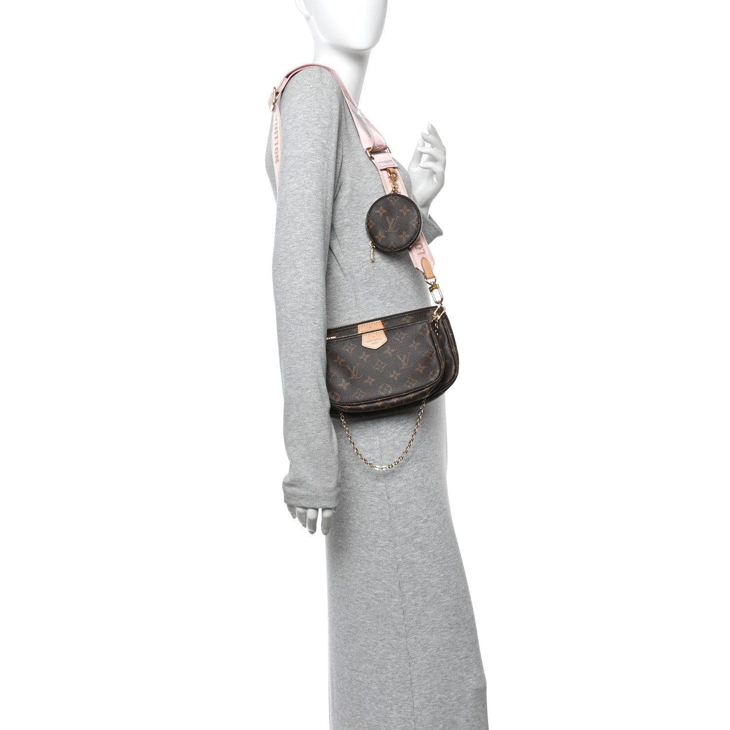 Louis Vuitton Monogram Multi Pochette Accessories Rose Clair 2 of 13