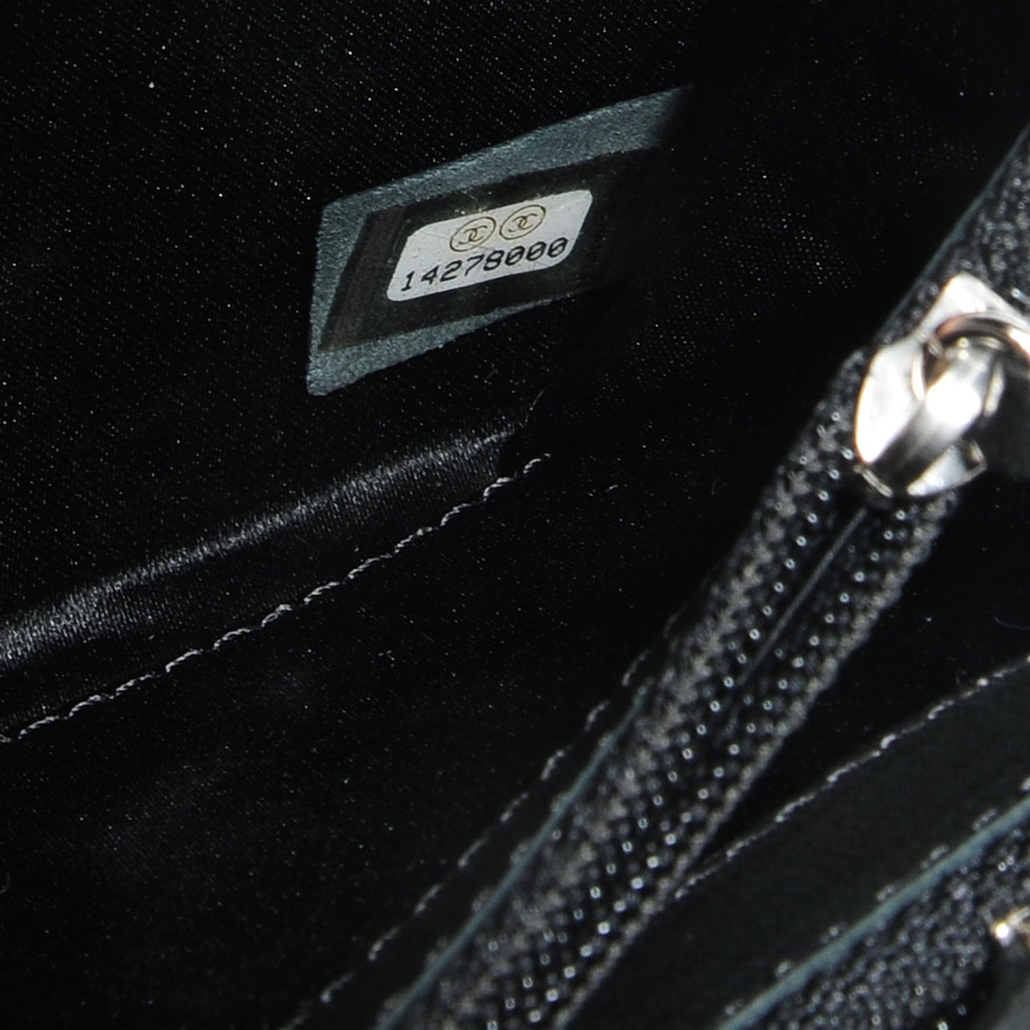 Patent Quilted Clutch Flap Black