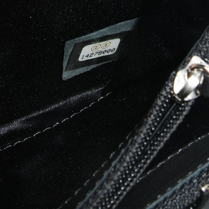 Chanel Patent Quilted Clutch Flap Black 8 of 8