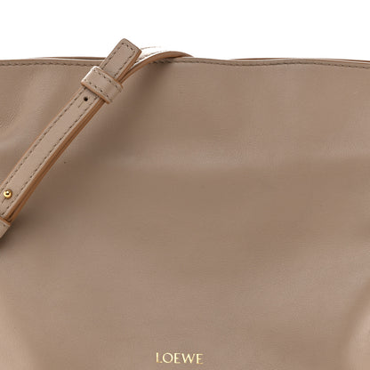 Loewe Calfskin Mini Flamenco Knot Clutch Sand 8 of 10