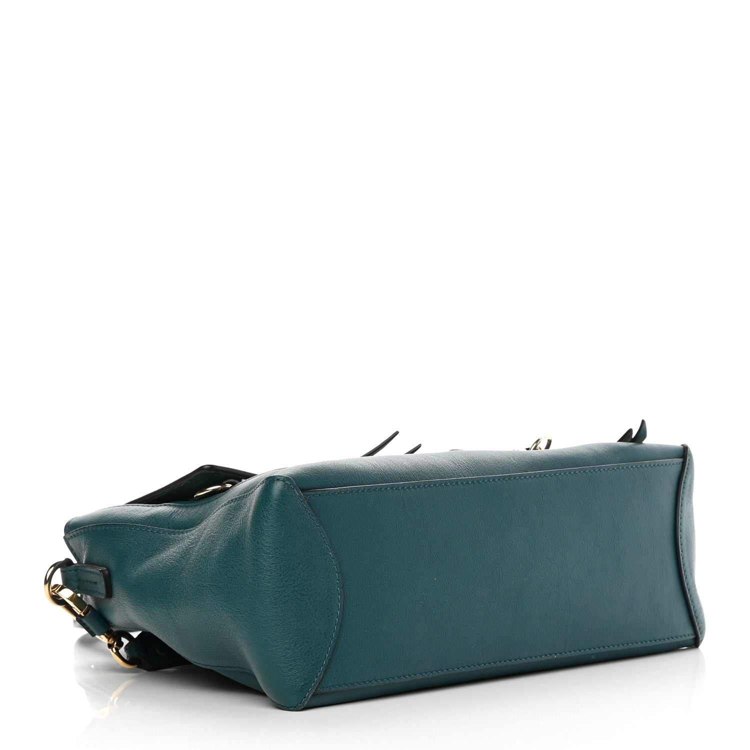 Chloe Calfskin Small Faye Day Shoulder Bag Blue 4 of 14