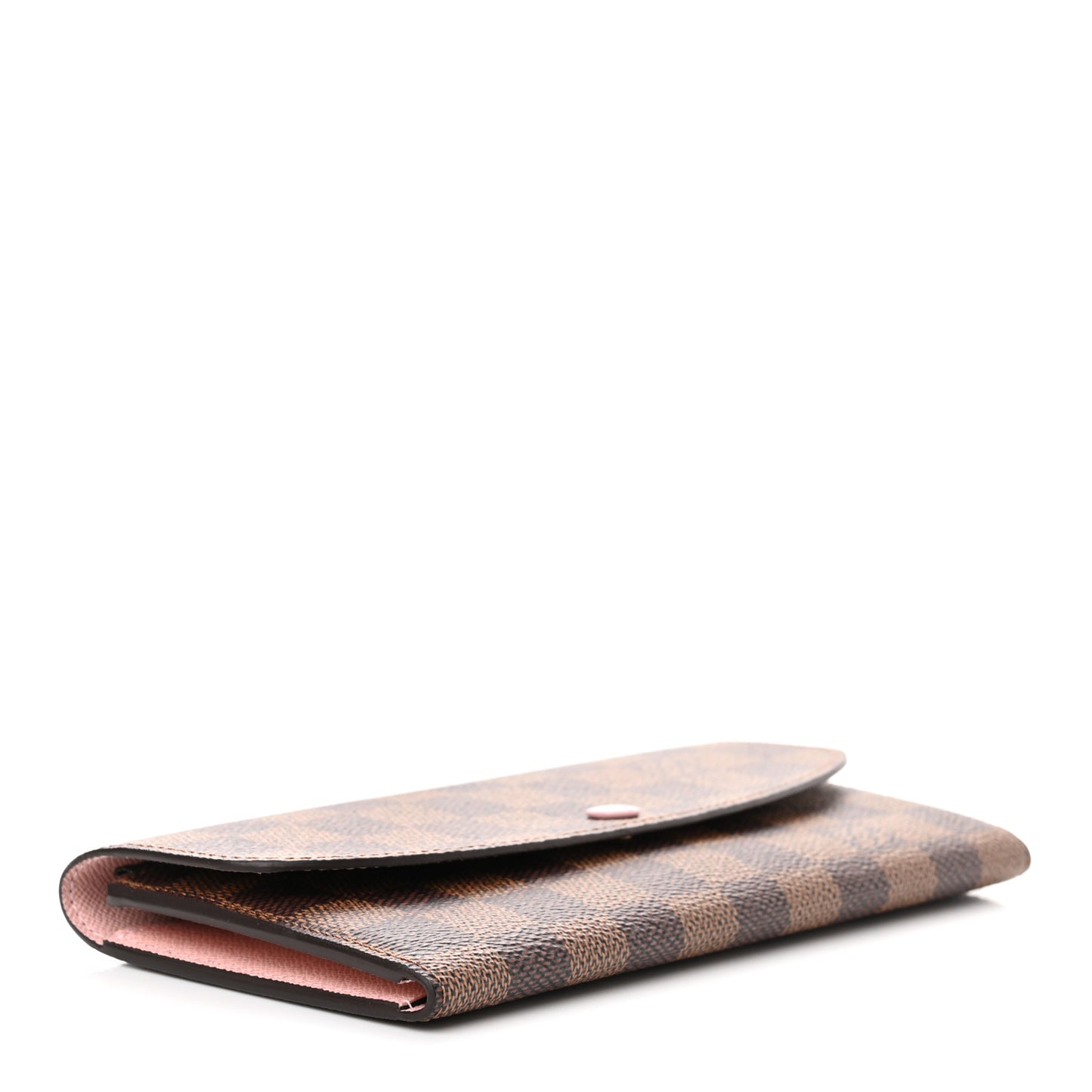 Damier Ebene Emilie Wallet Rose Ballerine